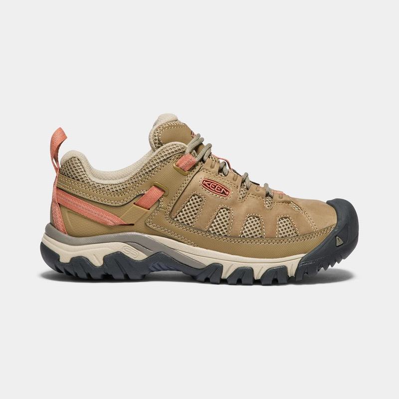 Keen Targhee Vent Womens Hiking Shoes Khaki Wholesale (4253-UGFDB)